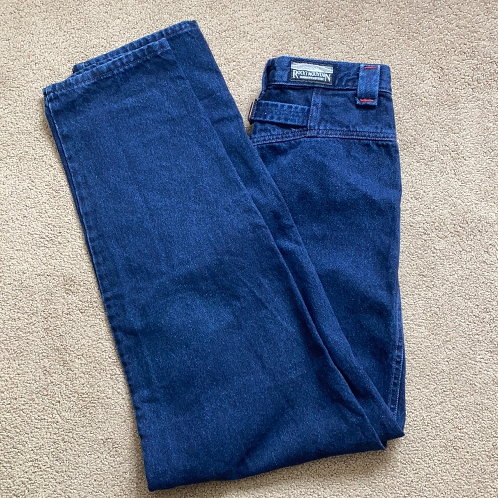 VTG Rockies Jeans 28 High Rise Mom Jeans Dark Wash